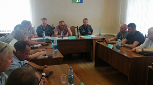 Штабное учение с главами муниципальных образований
