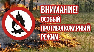 Внимание, действует особый противопожарный режим